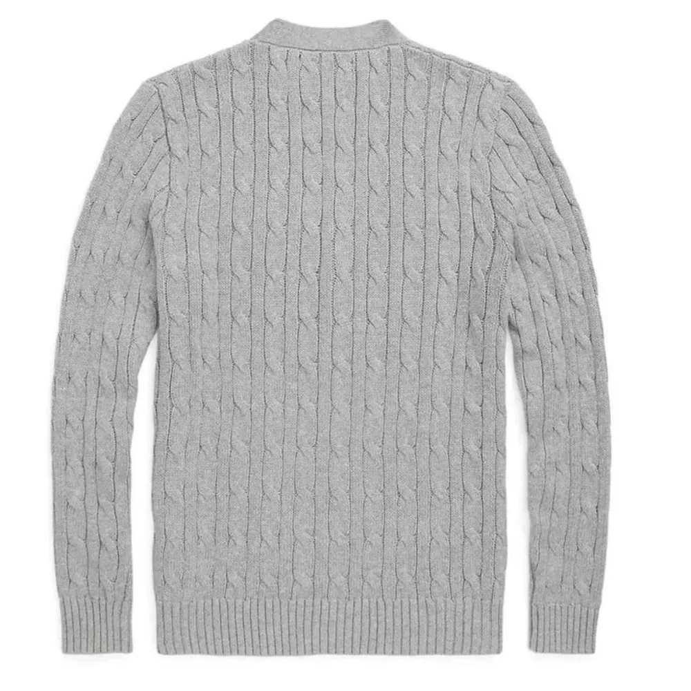 Polo by Ralph Lauren Cable Knit V-Neck Cardigan